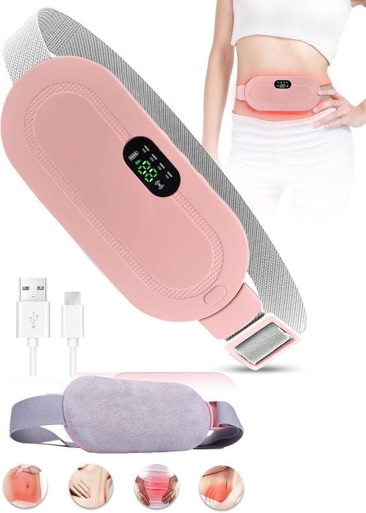 Portable Electric Heating Waist Belt for Menstrual Cramps & Back Pain Relief | USB Rechargeable